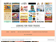 Tablet Screenshot of lookingforfoodtrucks.com